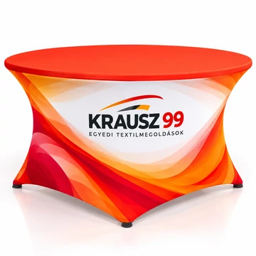 Spandex körasztalhuzat
