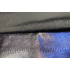 Kép 3/3 - Metál-gumis laminált táncruha anyag, fekete
